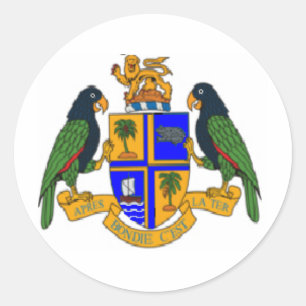 Adesivo Brasão de Dominica