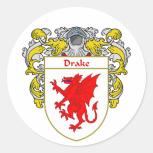 Adesivo Brasão de Drake (envolvida)