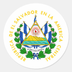 Adesivo Brasão de El Salvador