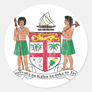 Adesivo Brasão de Fiji