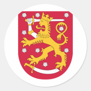 Adesivo Brasão de Finlandia