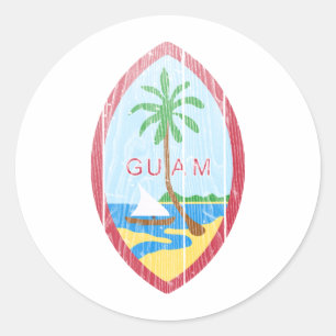 Adesivo Brasão de Guam