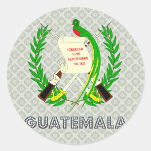 Adesivo Brasão de Guatemala