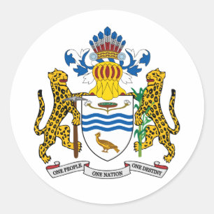 Adesivo Brasão de Guyana
