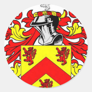 Adesivo Brasão de Hughes (irlandês)