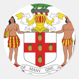 Adesivo Brasão de Jamaica