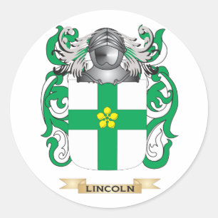 Adesivo Brasão de Lincoln (crista da família)