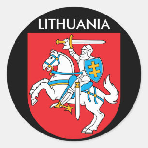 Adesivo Brasão de Lithuania