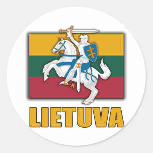 Adesivo Brasão de Lithuania