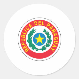 Adesivo Brasão de Paraguai