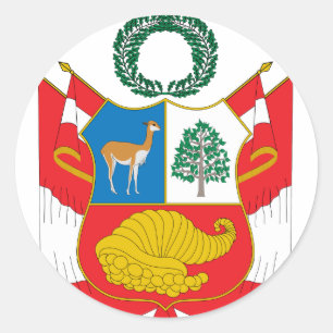 Adesivo Brasão de Peru