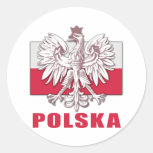 Adesivo Brasão de Polska do Polônia