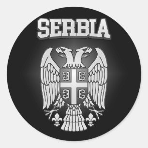 Adesivo Brasão de Serbia