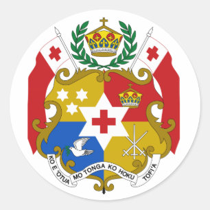 Adesivo Brasão de Tonga
