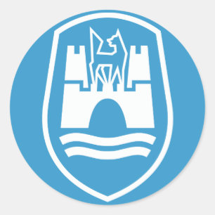 Adesivo Brasão de Wolfsburg (branca)