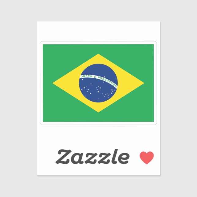 Adesivo Brasil (Folha)