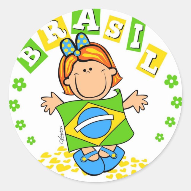 Adesivo Brasil (Frente)