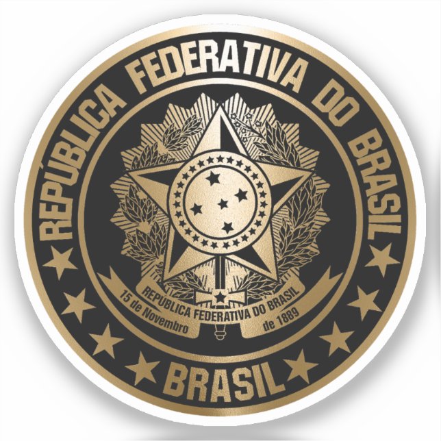 Adesivo Brasil (Frente)