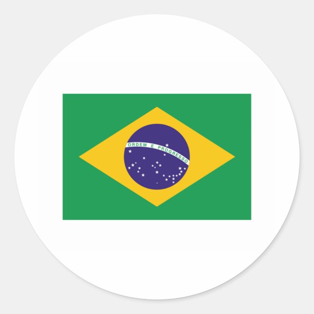 Adesivo Brasil FLAG Internacional (Frente)