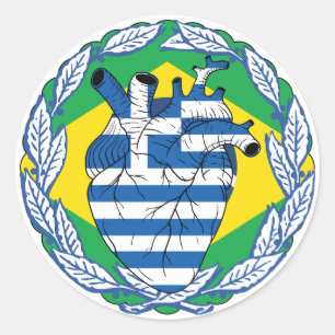 Adesivo Brasil: Independência Grega Grécia Grega