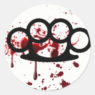 Adesivo Brass Knuckle Stickers
