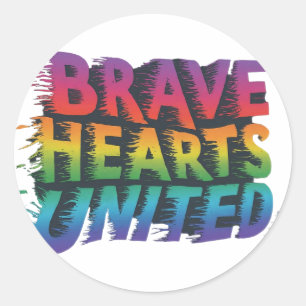 Adesivo Brave Hearts United