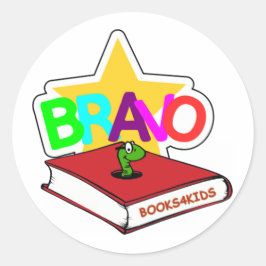 Adesivo Bravo Star para Bookworms