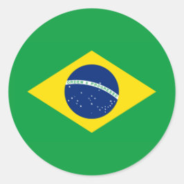 Adesivo Brazil Flag World Cup 2026 Football Brasil Soccer
