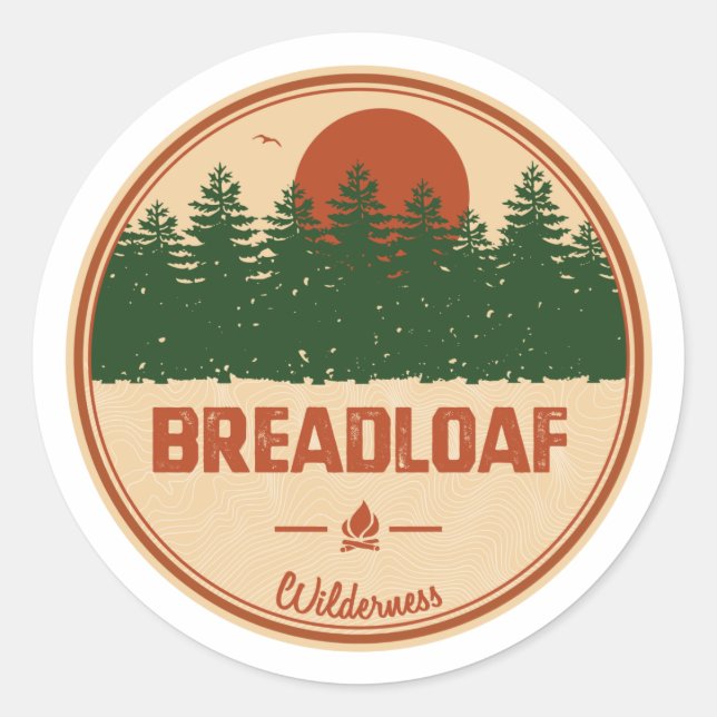 Adesivo Breadloaf Wilderness Vermont (Frente)