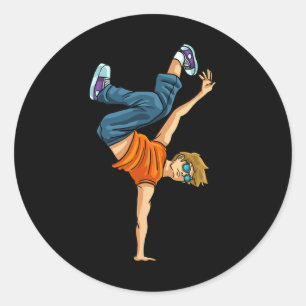 Adesivo Breakdance Shirt Break Hiphop Hip Dan