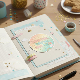 Adesivo Breathe, You’ve Got This Sticker