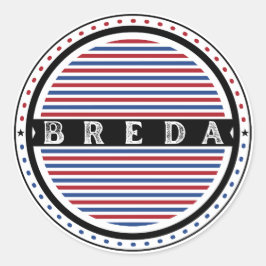 Adesivo Breda City Pride Emblem – Dutch Identity