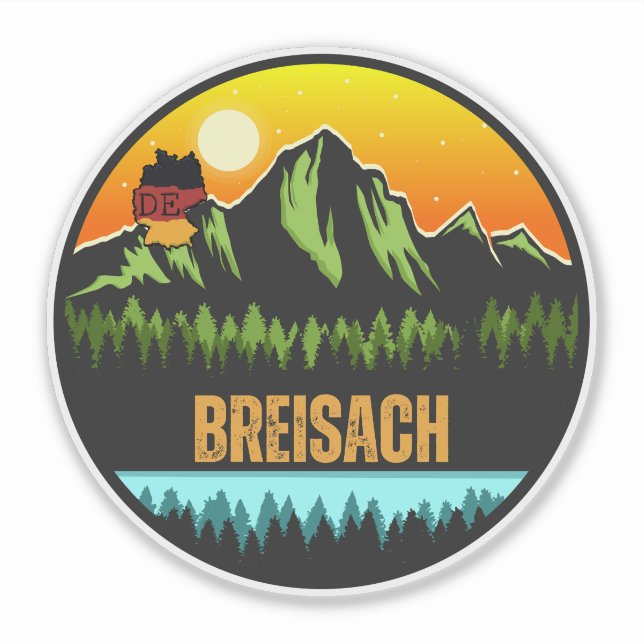 Adesivo Breisach, Alemanha (Frente)