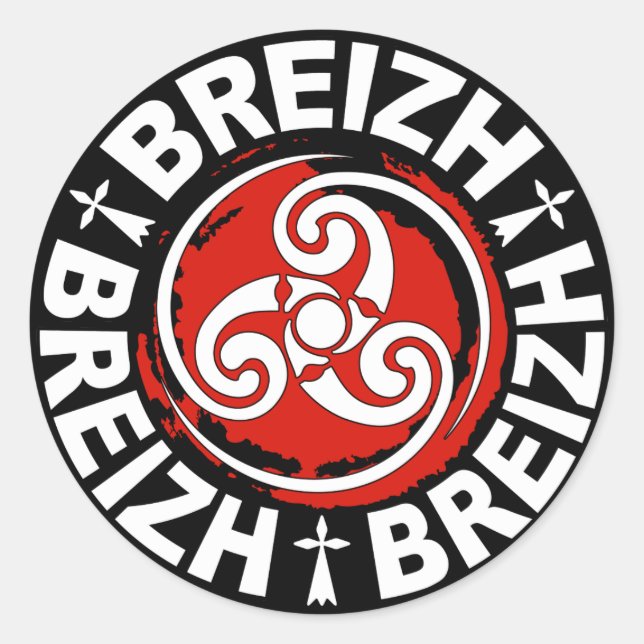 Adesivo Breizh (Bretanha) sticker (Frente)