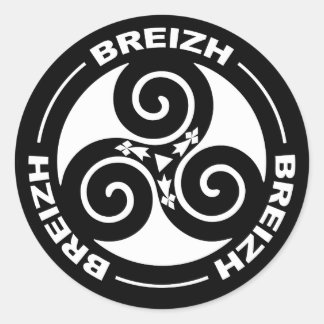 Adesivo Breizh Triskel