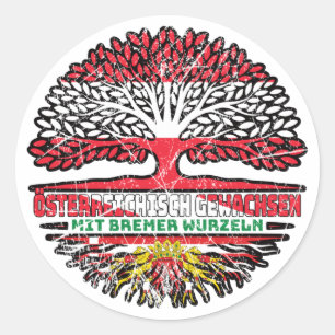 Adesivo Bremen Bremer Österreichisch Österreich Baum