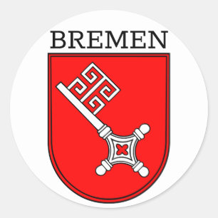 Adesivo Bremen Casaco do Botão de Armas