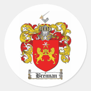 ADESIVO BRENNAN FAMILY CREST - BRENNAN CASACO DE ARMAS