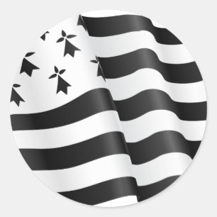 Adesivo Bretão de Drapeau (bandeira bretão)