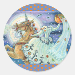 Adesivo BRIDE DE DORMIR HOLLOW, UNICORN STICKERS SHEET Rnd