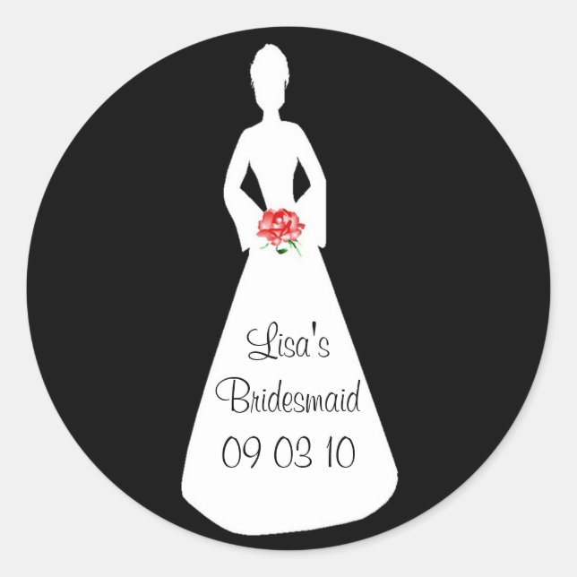 Adesivo Bride Silhouette I (Frente)
