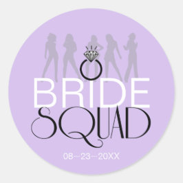 Adesivo Bride Squad Silhouettes Black no Lites ID252