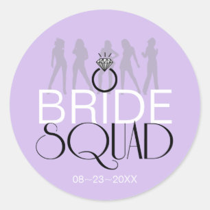 Adesivo Bride Squad Silhouettes Black no Lites ID252