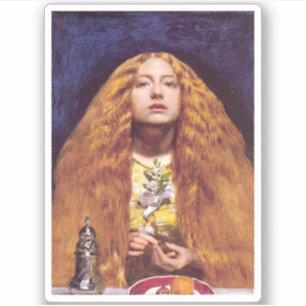 Adesivo Bridesmaid, c.1851, por John Everett Millais