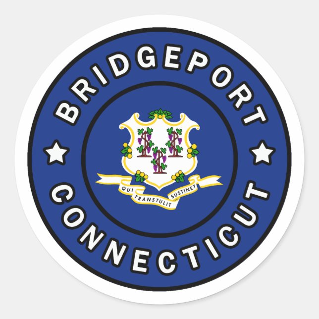Adesivo Bridgeport Connecticut (Frente)