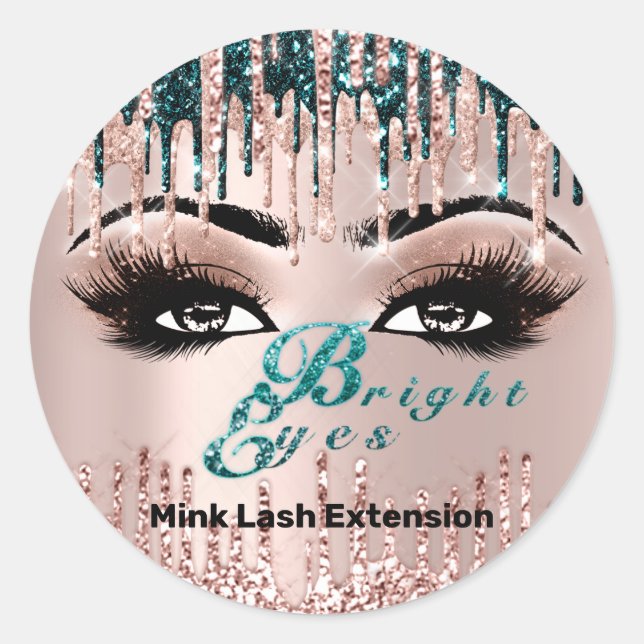 Adesivo Bright Eyes Project Para Amoy Drives Rosa (Frente)