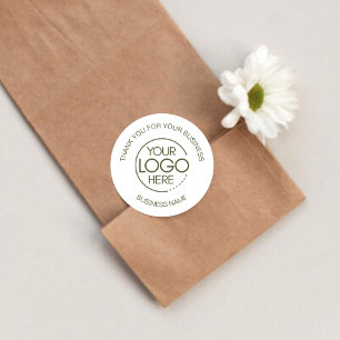 Adesivo Bright White Business Obrigado