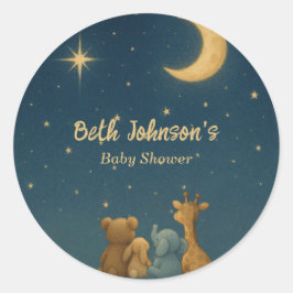 Adesivo Brilha, Brilha Pequena Estrela Chá de Bebê