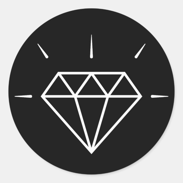 Adesivo Brilha como um Diamante! (Frente)