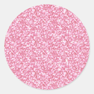 Adesivo Brilho cor-de-rosa feminino impresso